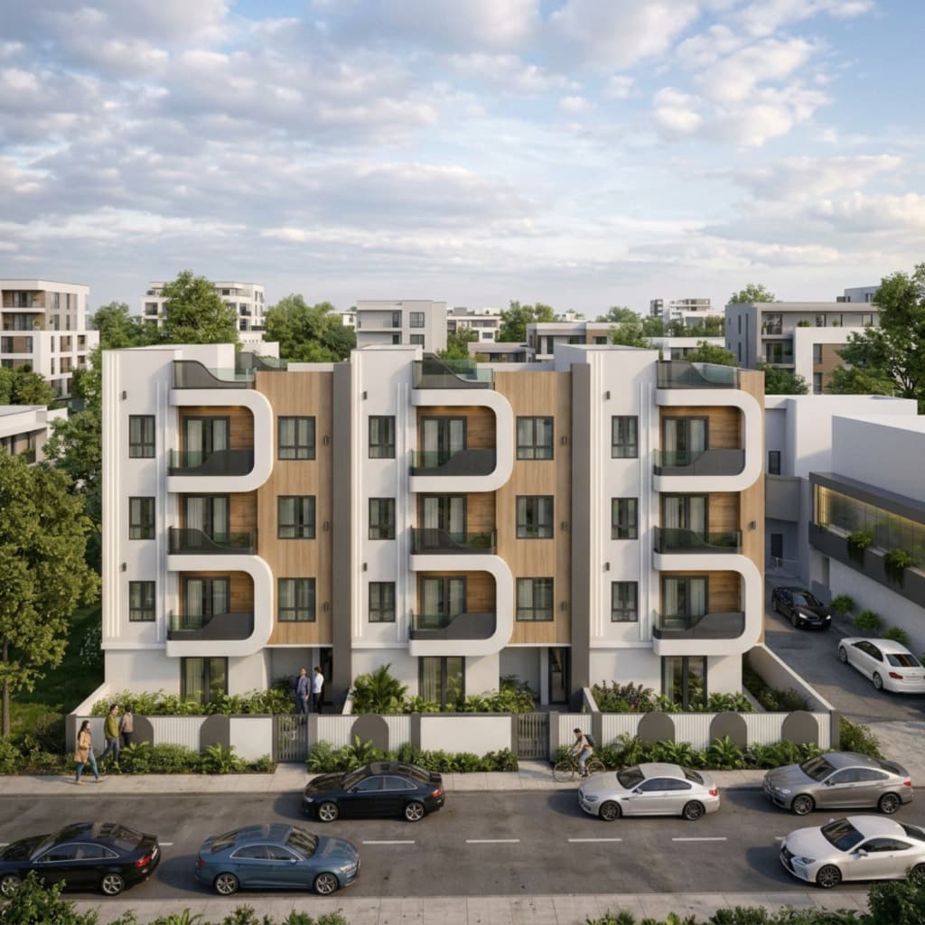 مشروع سكني حديث